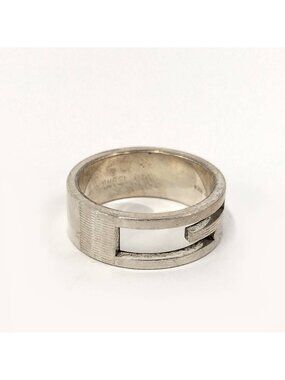 Gucci G Ring Silver